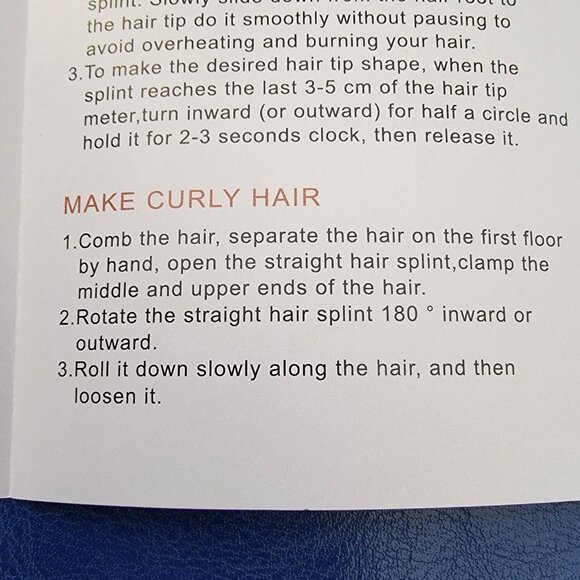 Miel Beauty Professional Negative Ion Hair Iron Curler NIB - Picture 14 of 15